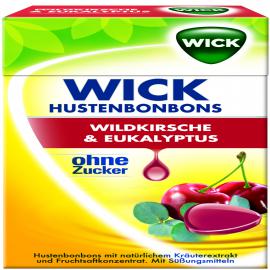 Wick Wildkirsche & Eukalyptus Bonbons o.Zucker